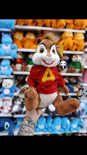 سنجاب آلوین اورجینال ۳۰ و ۳۵ سانتی‌متر